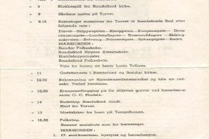 Bilde av Program 1946, side 2